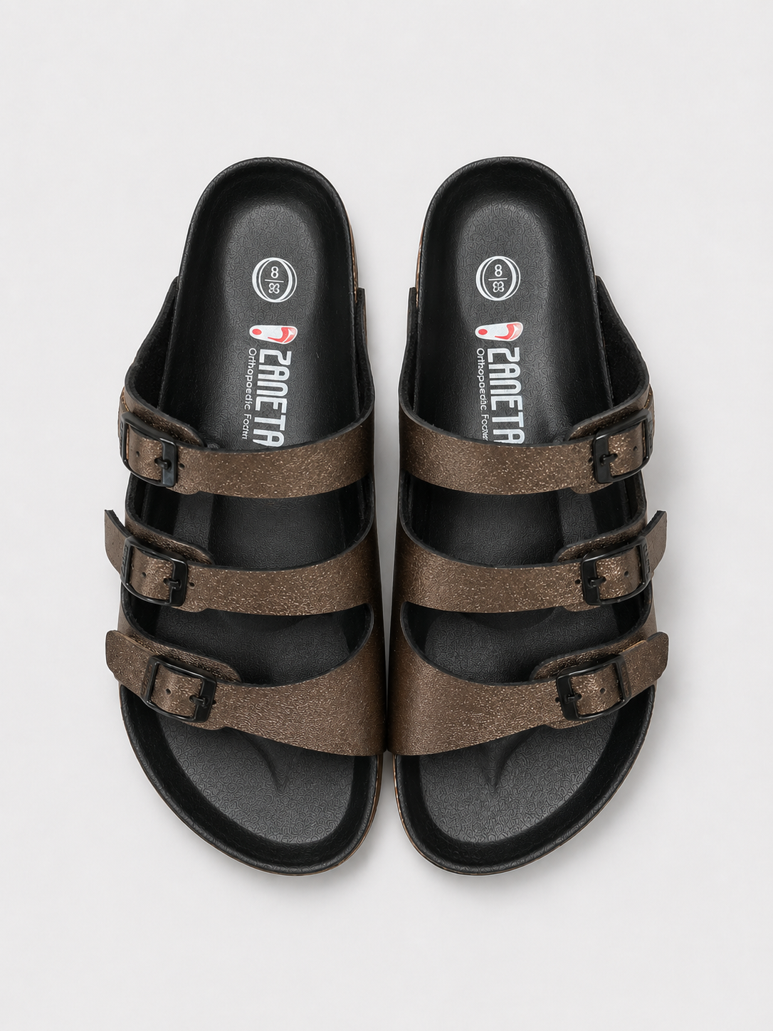 Barcelona Three Strap Sandals