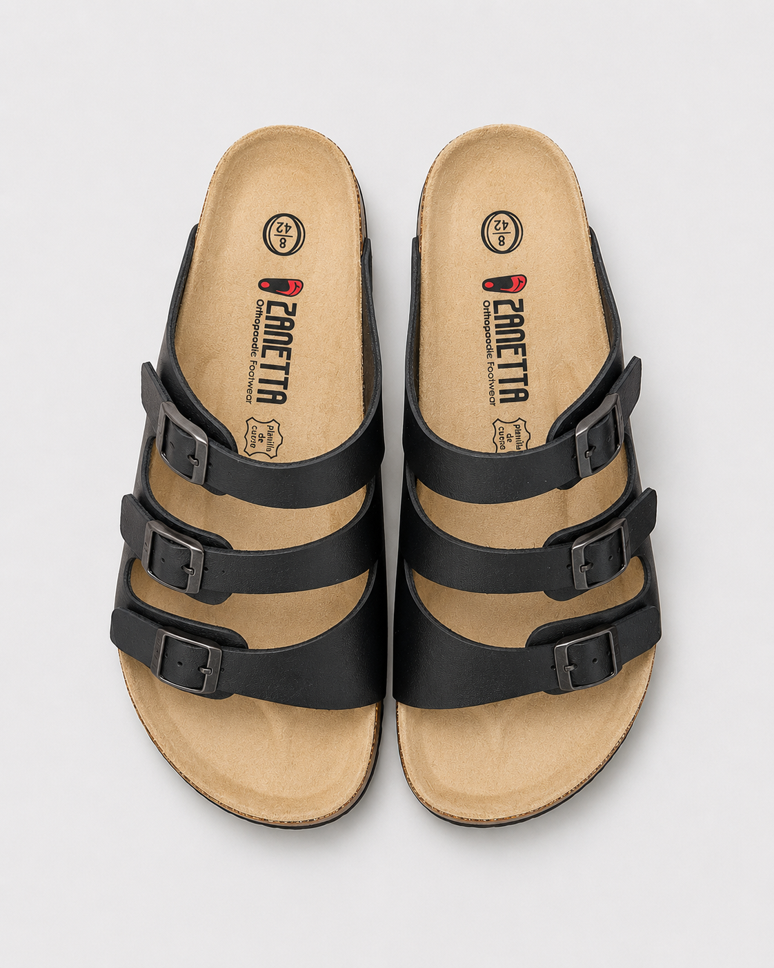 Barcelona Three Strap Sandals