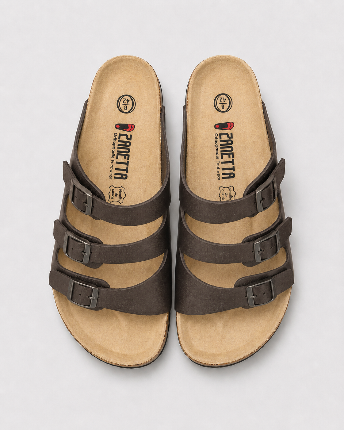 Barcelona Three Strap Sandals