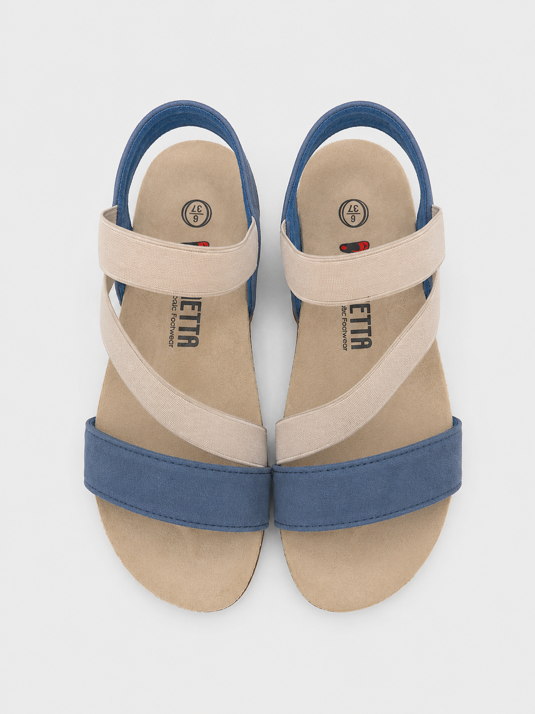 Portocolom Elastic Strap Sandals