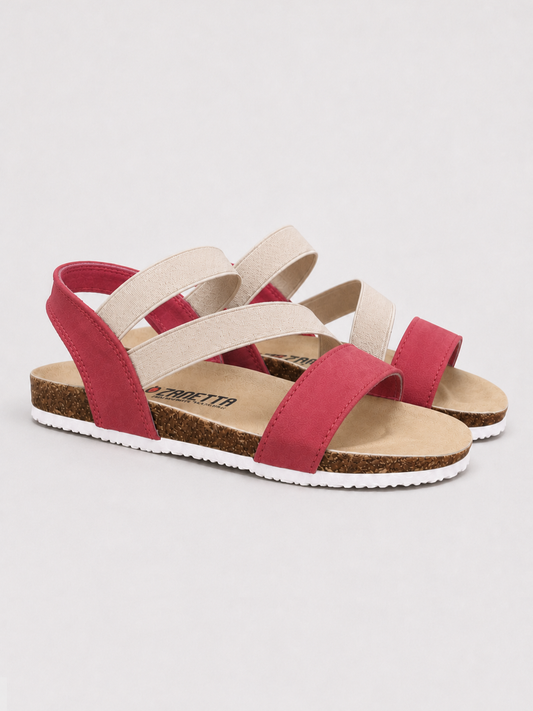 Portocolom Elastic Strap Sandals