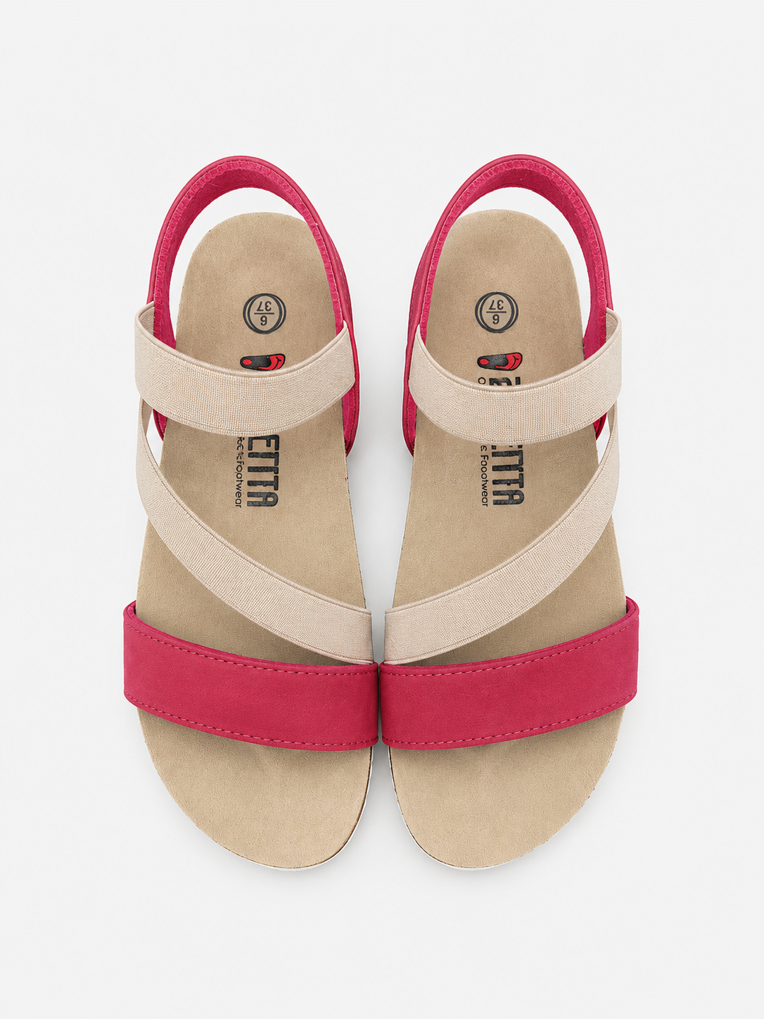 Portocolom Elastic Strap Sandals