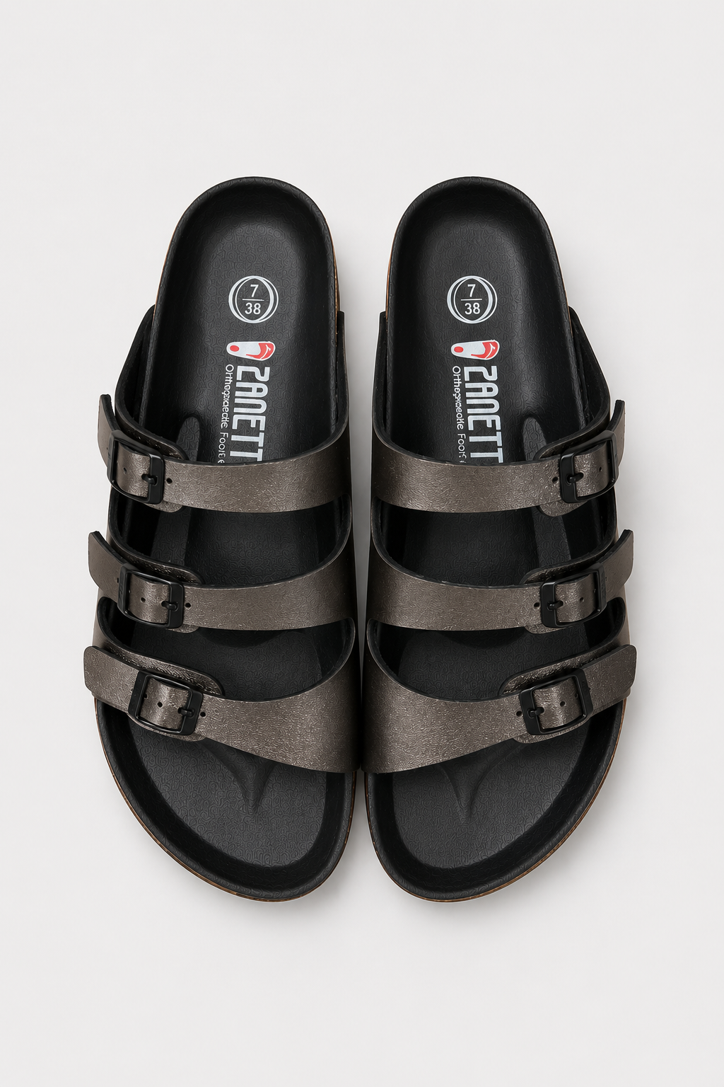 Barcelona Three Strap Sandals