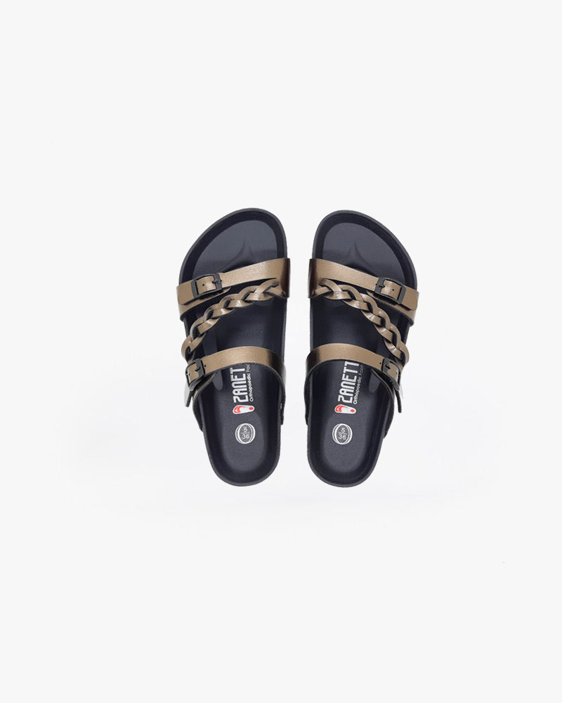 Clásico Dos Correa Weave Ladies - ZANETTA